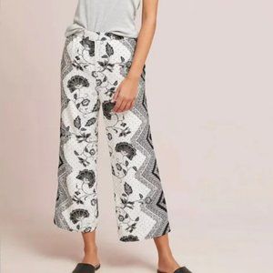 Anthropologie Ett:twa Wide Leg Cropped Pants, size XS